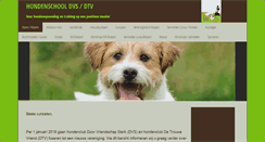 Desktop Screenshot of hondenschooldvs.nl